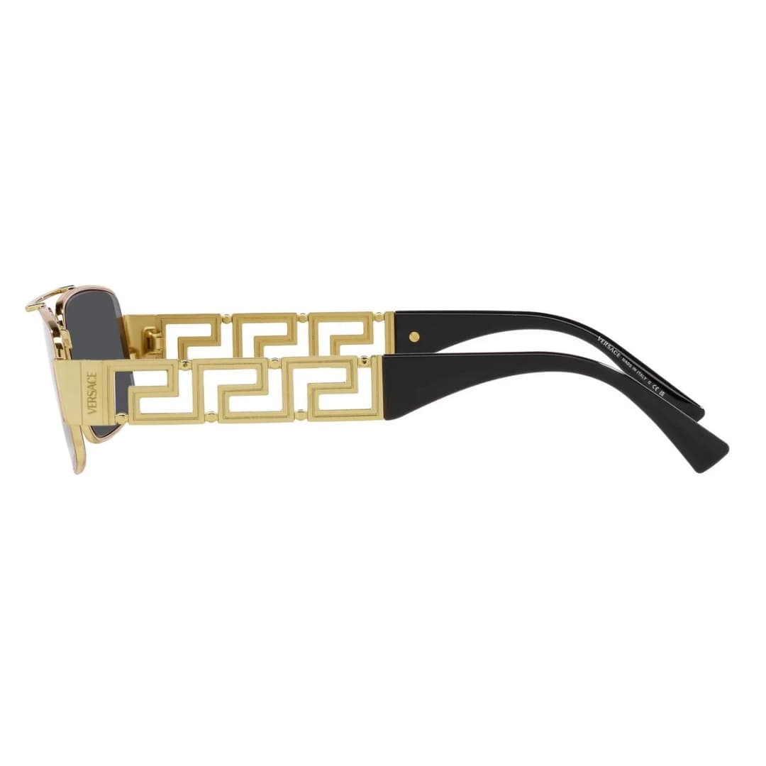Versace VE2257 με σκούρους γκρι φακούς polycarbonate, λεπτομέρεια