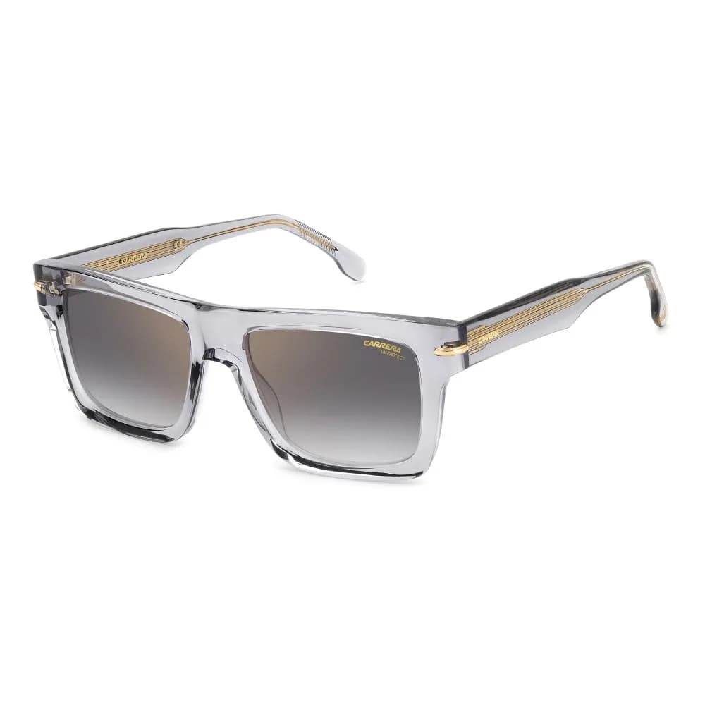 Γυαλιά ηλίου Carrera 305/S KB7 με διάφανο γκρι σκελετό acetate και γκρι ντεγκραντέ φακούς