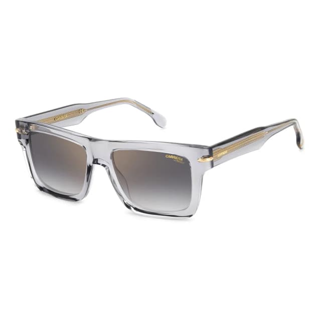 Γυαλιά ηλίου Carrera 305/S KB7 με διάφανο γκρι σκελετό acetate και γκρι ντεγκραντέ φακούς
