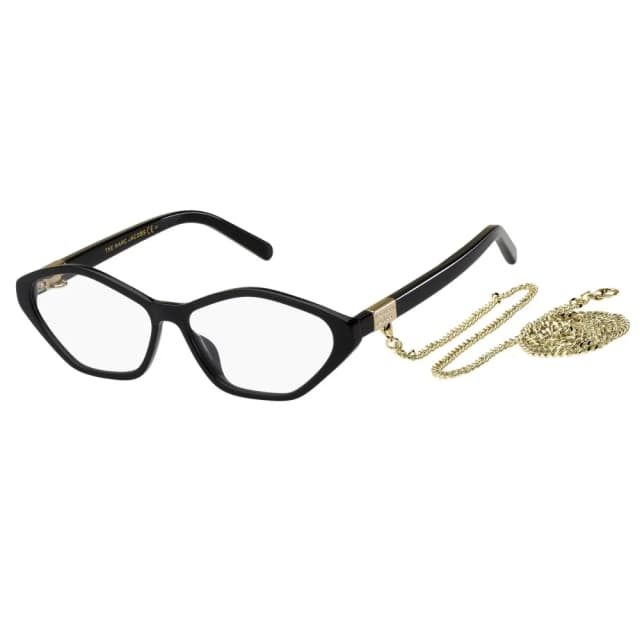 Marc Jacobs MARC 498 μαύρος σκελετός οράσεως από acetate, μπροστινή όψη