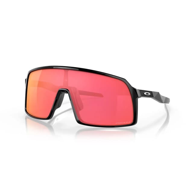Oakley Sun 9406 γυναικεία γυαλιά ηλίου με μαύρο σκελετό μάσκα και κόκκινους φακούς