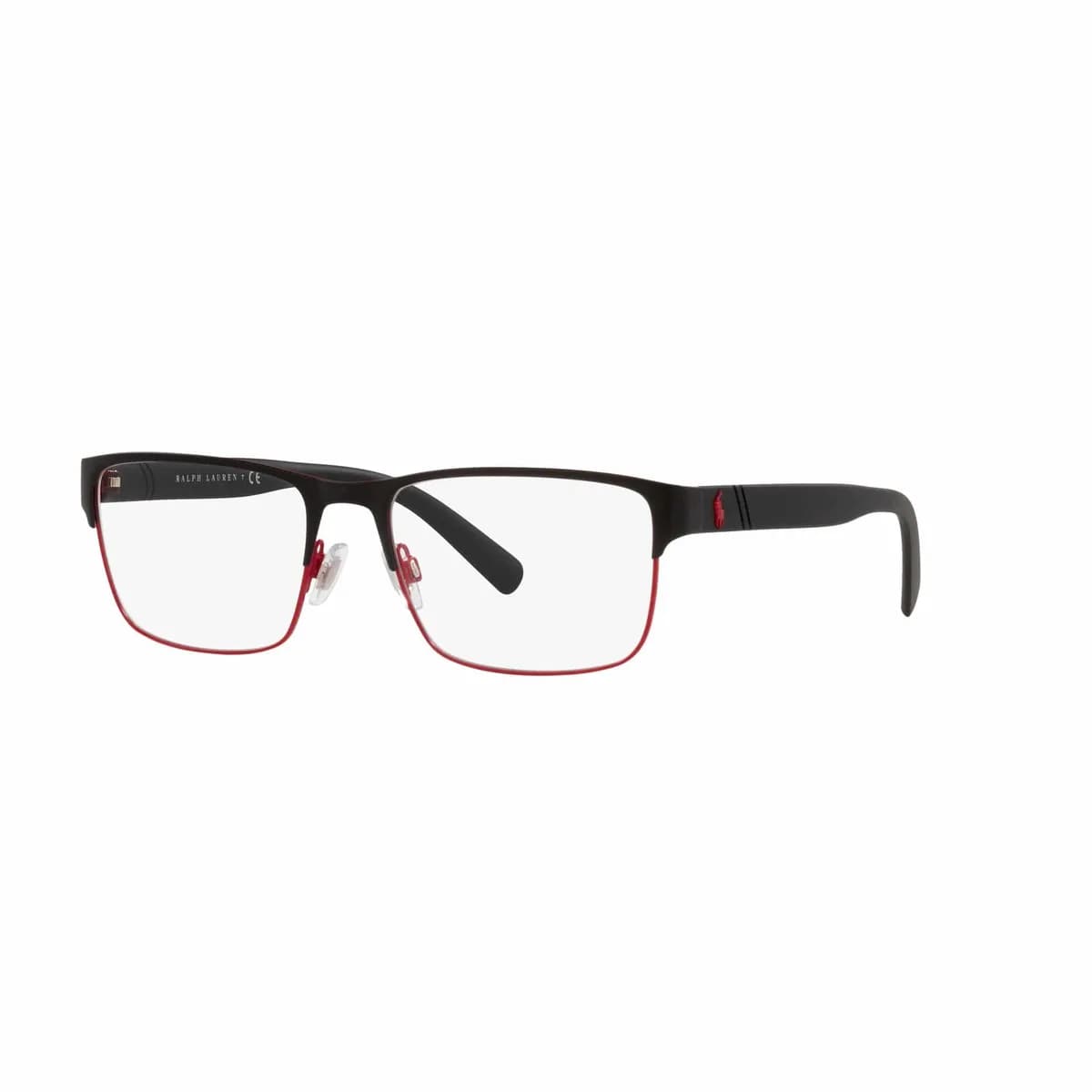 Σκελετός οράσεως Polo Ralph Lauren PH 1175 από μαύρο μέταλλο, μπροστινή όψη
